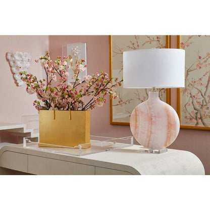 Chelsea House Lizzie Mesmerizing Marble Design Table Lamp