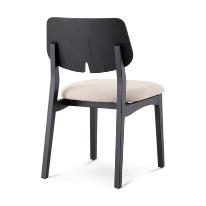 Beth Woven Fabric Armless Dining Chair -- view 8