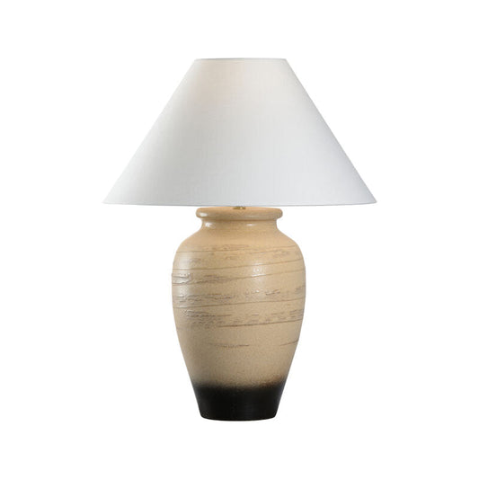 Wildwood Kento Natural Japanese Clay Handcrafted Table Lamp