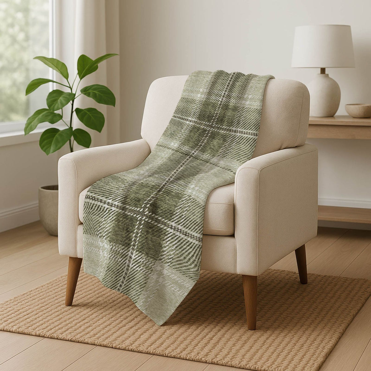 Spiral Whispers 50" x 70" Throw Blanket
