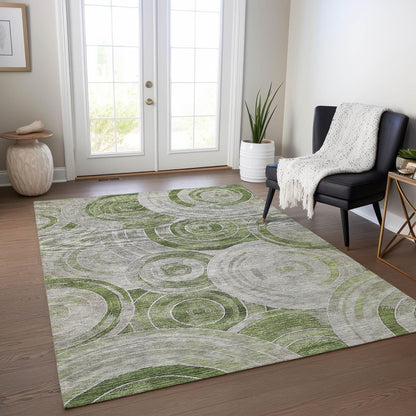 Jaelain Aloe Washable Indoor-Outdoor Rug -- view 2