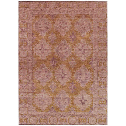Jaelora Pink Washable Indoor-Outdoor Rug