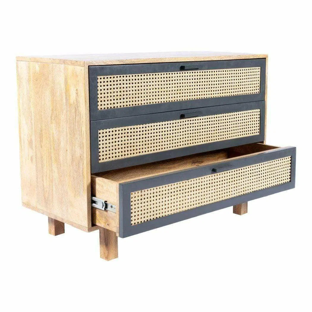 39.5 Inch Chest Natural Scandinavian Accent Cabinets LOOMLAN By Moe's Home