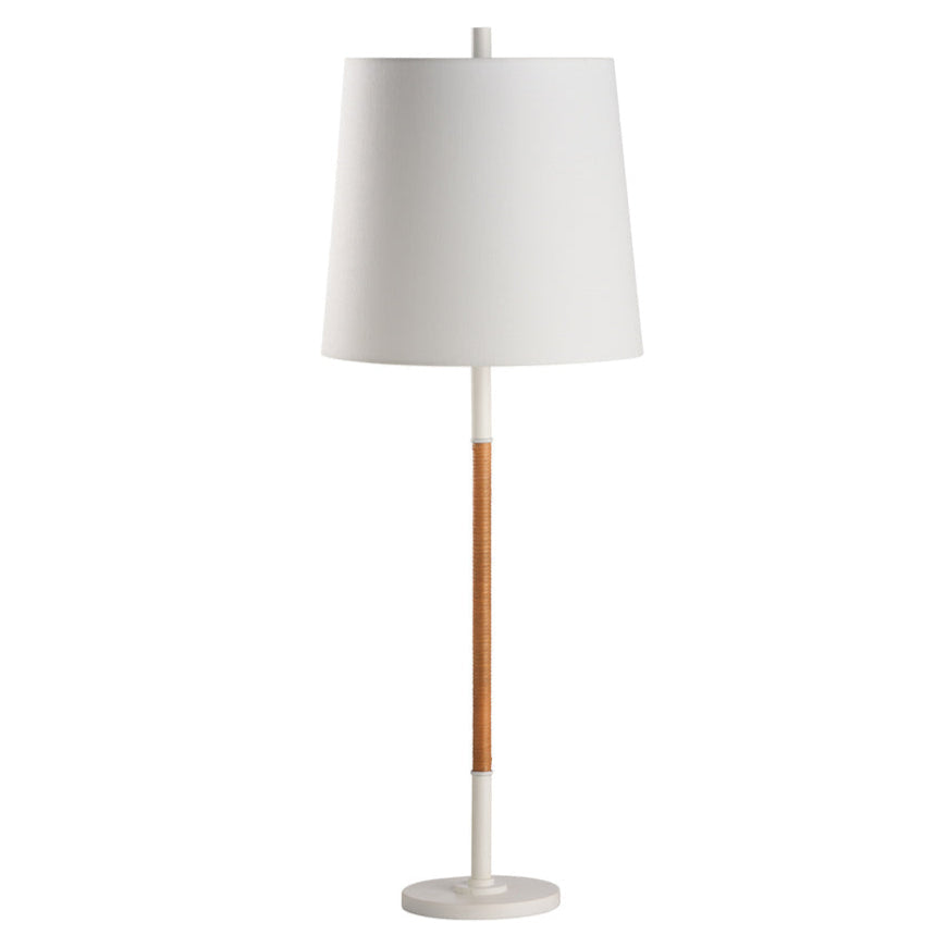 Chelsea House Amelia Rattan Warp Table Lamp