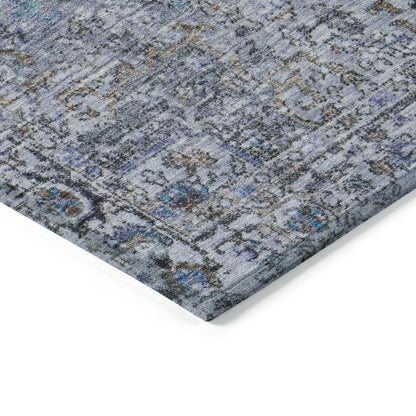 Kaelon Linen Washable Indoor-Outdoor Rug