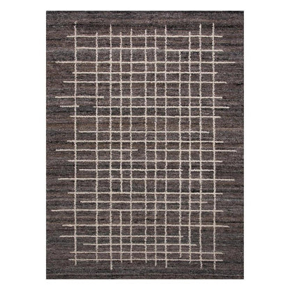 Cria Lines Dk.Brown Area Rugs For Living Room