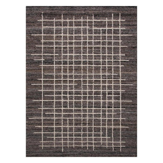 Cria Lines Dk.Brown Area Rugs For Living Room