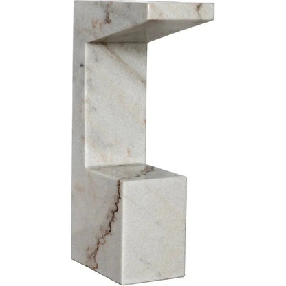 Aero Marble Accent Side Table -- view 5