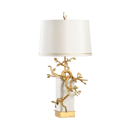 Wildwood Fujian Gold Branch And Stone Base Table Lamp