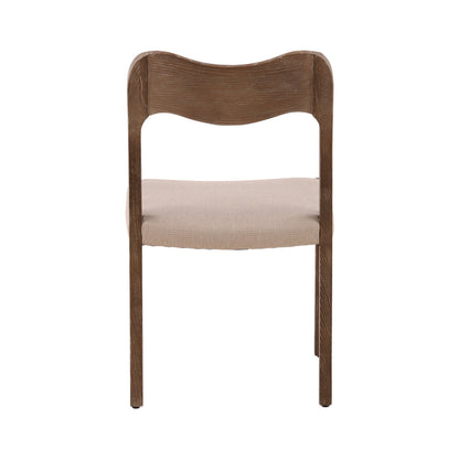 Furniture Classics Miguel Cream Performance Fabric Dining Chair 2PC