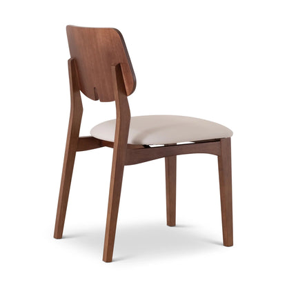 Beth Woven Fabric Armless Dining Chair -- view 19
