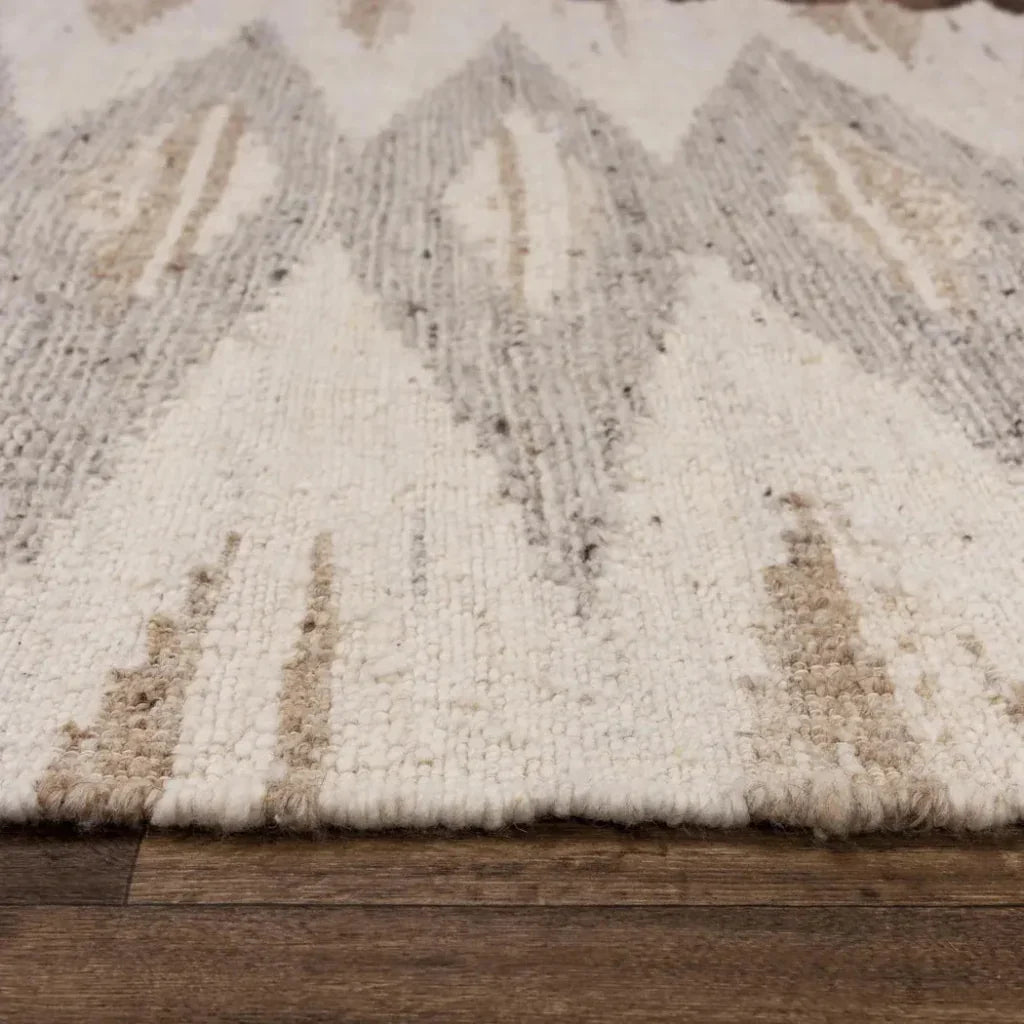 Chat Geometric Beige Area Rugs For Living Room - LOOMLAN - LOOMLAN - Area Rugs