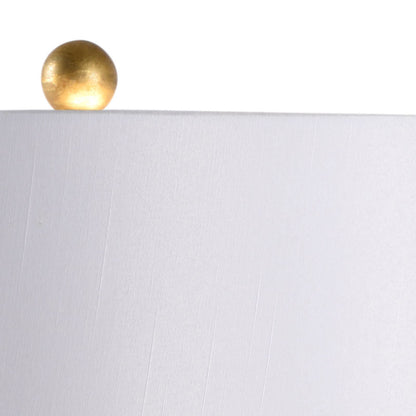 Corinth Gold Geometric Design Table Lamp