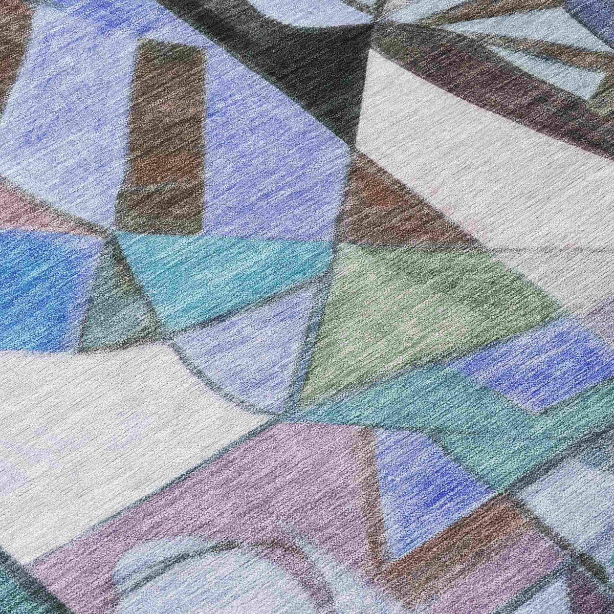 Jaelius Green Washable Indoor-Outdoor Rug
