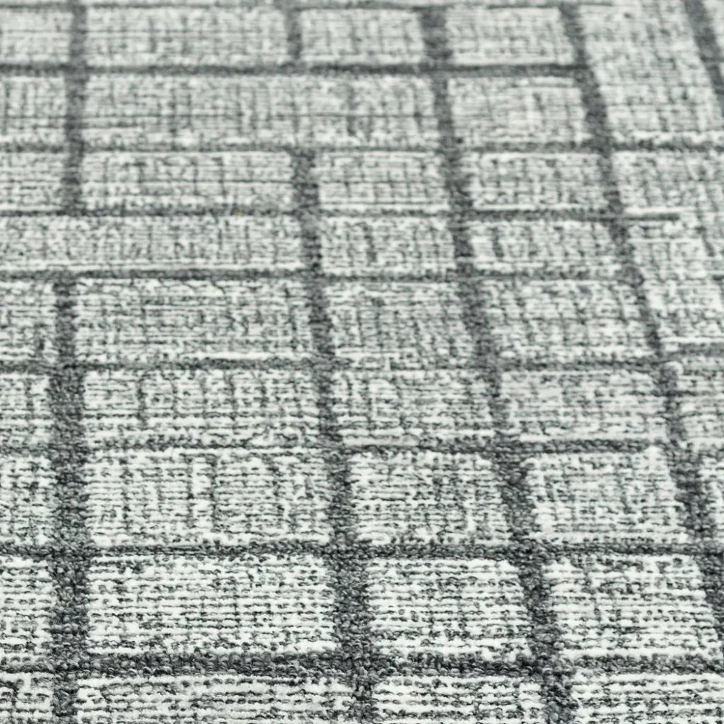 Chip Solid Charcoal Area Rugs For Living Room - LOOMLAN - LOOMLAN - Area Rugs