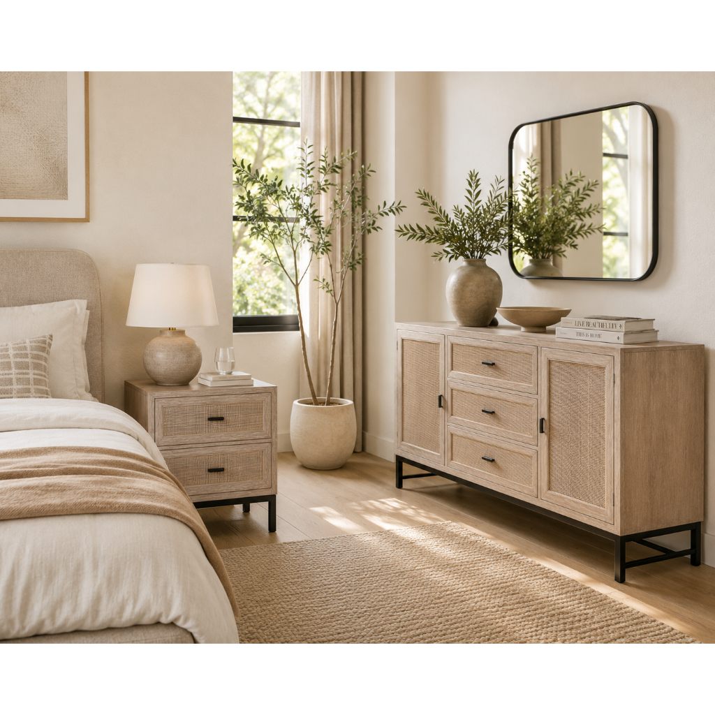Noah Drawer Natural Dresser - view 5