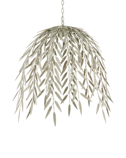 Weeping Sasaya Iron Green Chandelier