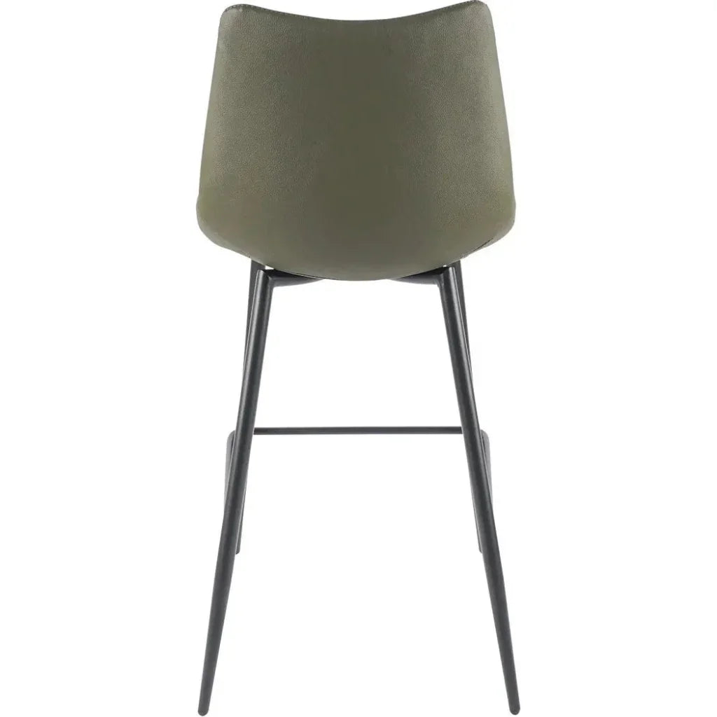Alibi Vegan Leather Counter Stool 2PC -- view 22