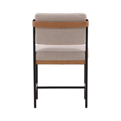 Furniture Classics Joanna Cream Performance Fabric Side Chair 2PC