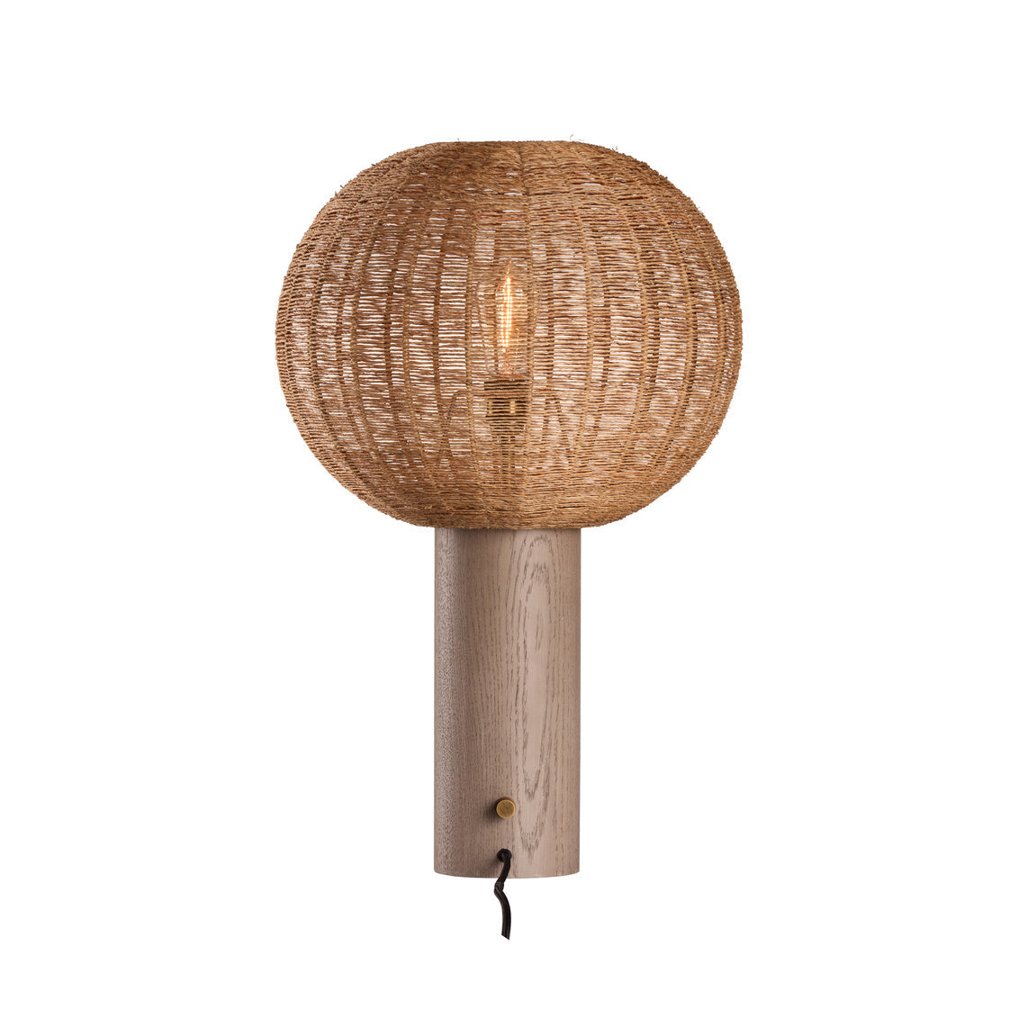 Wildwood Teague Wood Base Table Lamp