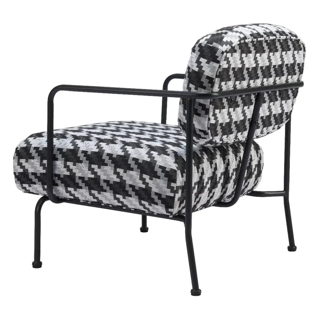 Ulet Black Steel Accent Arm Chair -- view 5