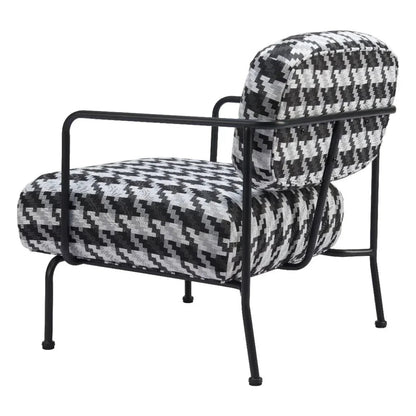 Ulet Black Steel Accent Arm Chair -- view 5
