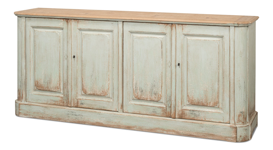 4 Door Sideboard Sage Buffet for Dining Room-Sideboards-Sarreid-LOOMLAN