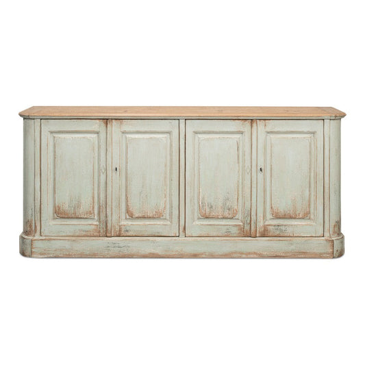 4 Door Sideboard Sage Buffet for Dining Room-Sideboards-Sarreid-LOOMLAN