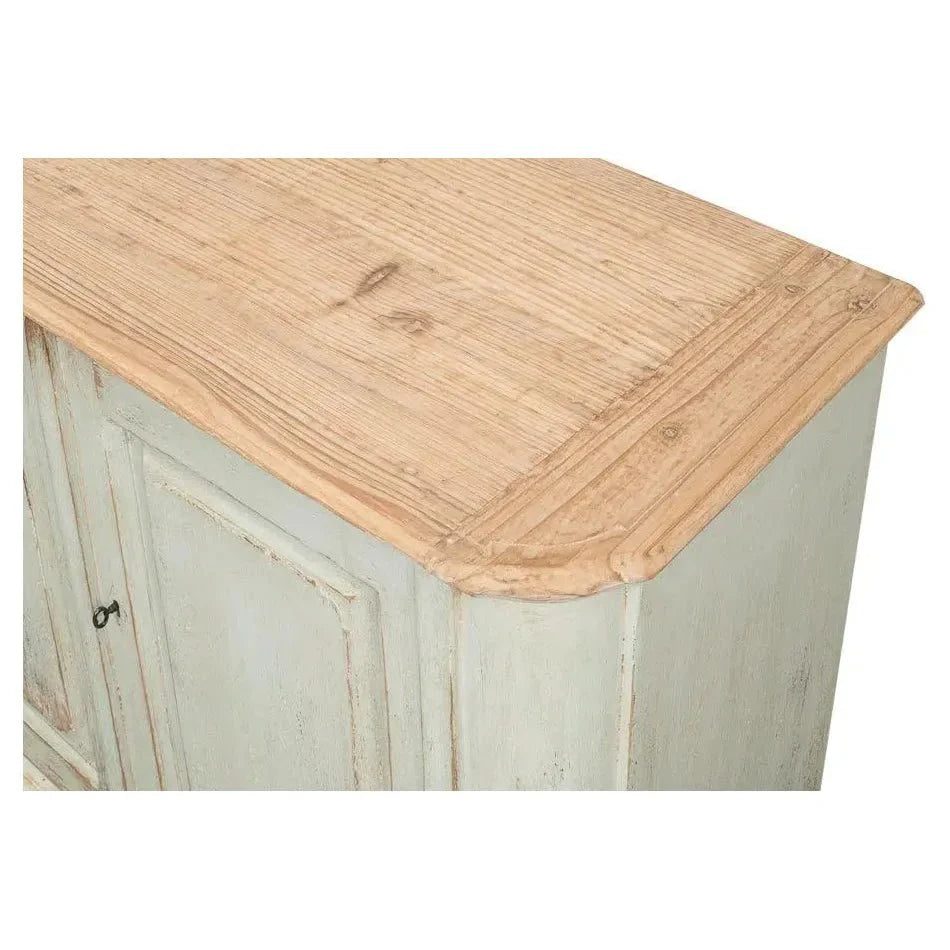 4 Door Sideboard Sage Buffet for Dining Room - LOOMLAN - Sarreid - Sideboards