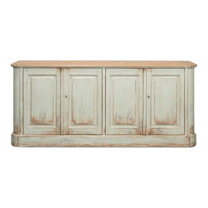 4 Door Sideboard Sage Buffet for Dining Room - LOOMLAN - Sarreid - Sideboards