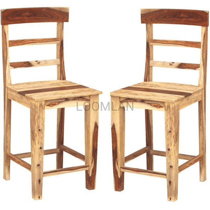LOOMLAN Tahoe Counter Height Natural Wood Table