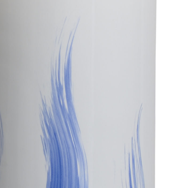 Chelsea House Brush Stroke Blue Abstract Design Table Lamp