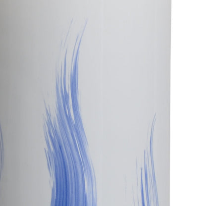 Chelsea House Brush Stroke Blue Abstract Design Table Lamp