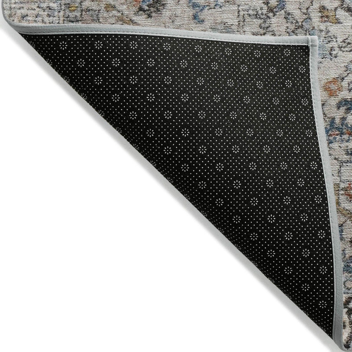 Kaelon Ivory Washable Indoor-Outdoor Rug