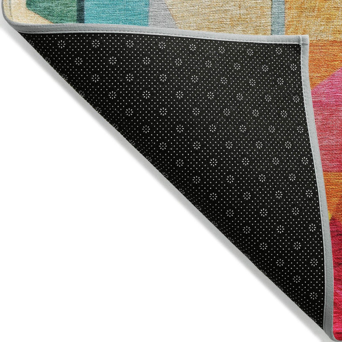 Jaelira Blue Washable Indoor-Outdoor Rug