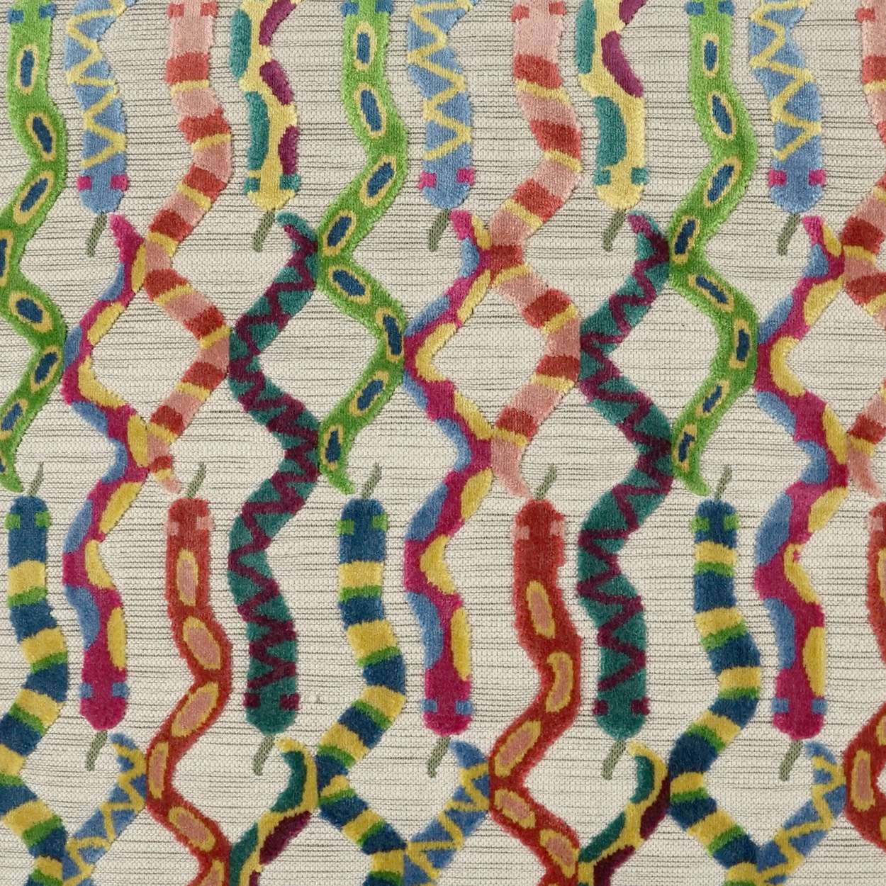D.V. Kap Slither Handmade Cotton Throw Pillow