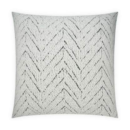 D.V. Kap Nifty Handmade White Cotton Throw Pillow