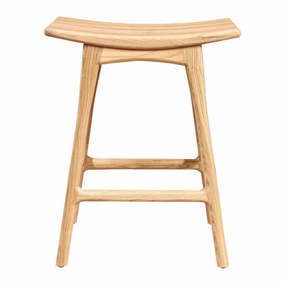 Artesia Wabi Sungkai Wooden Modern Counter Stool