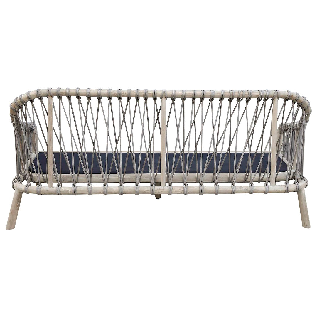 Malibu Wood Framed Patio Sofa