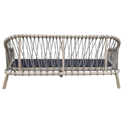 Malibu Wood Framed Patio Sofa