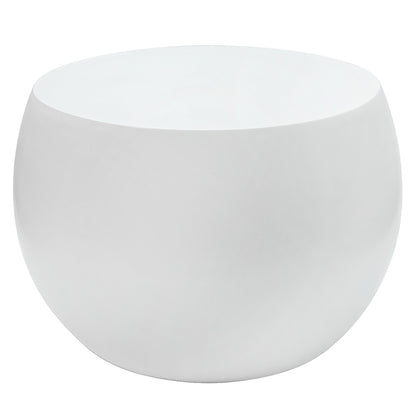 Artesia Drum Resin Patio Side Table
