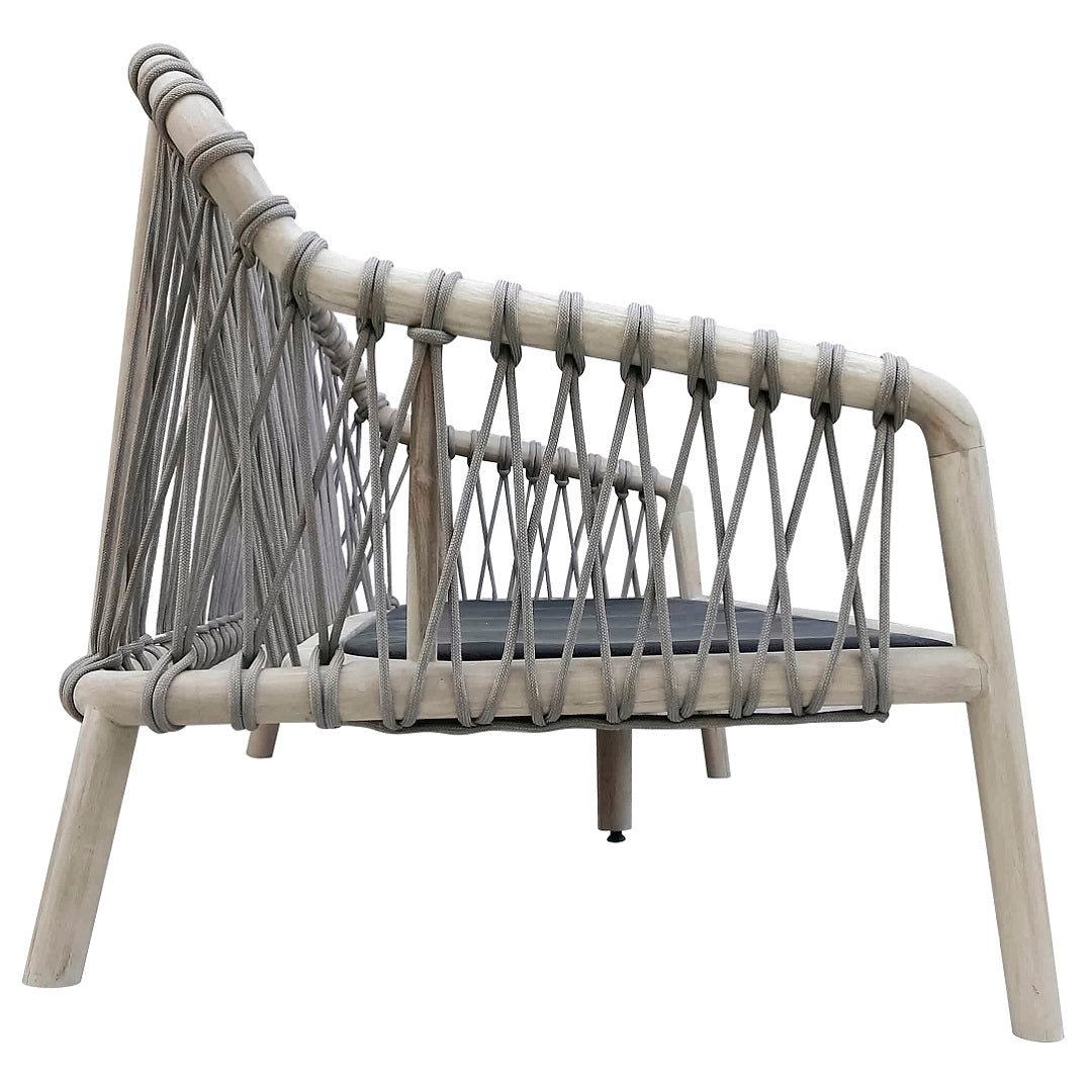 Malibu Wood Framed Patio Sofa