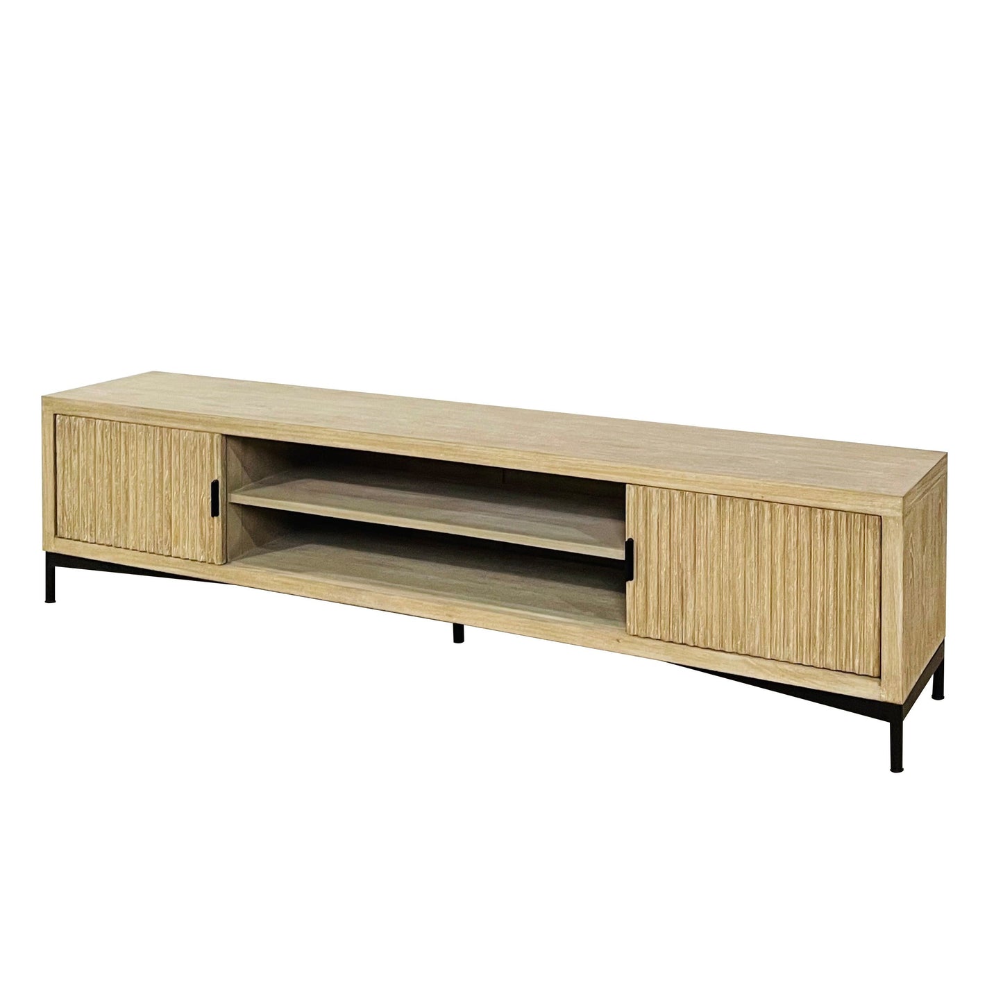 Kurt Sustainable Wooden Media Cabinet
