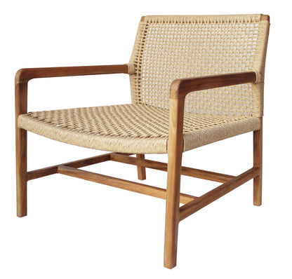 Porto Wood Framed Patio Occasional Chair