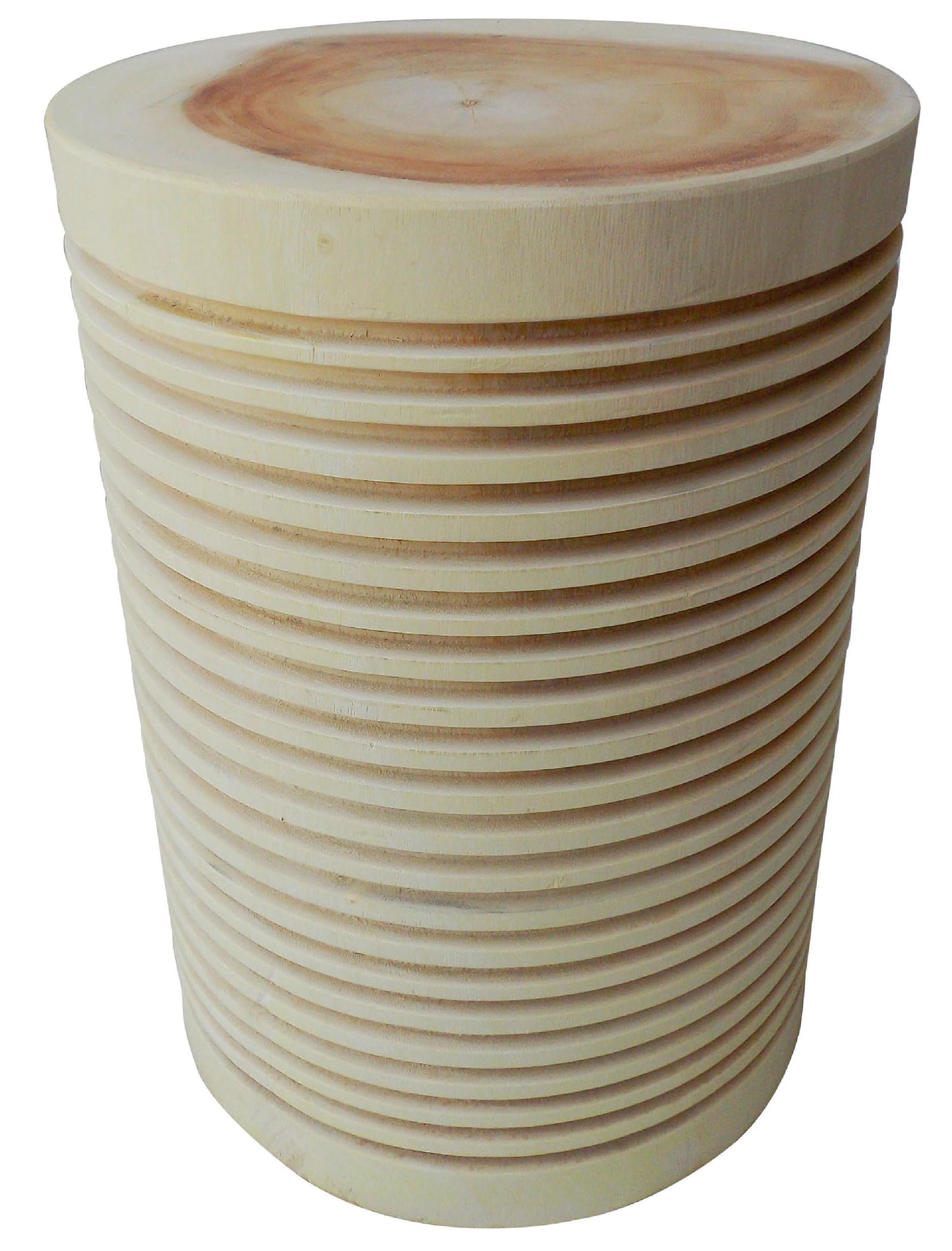 Ade Suar Wooden Outdoor Stool