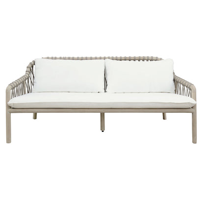 Malibu Wood Framed Patio Sofa