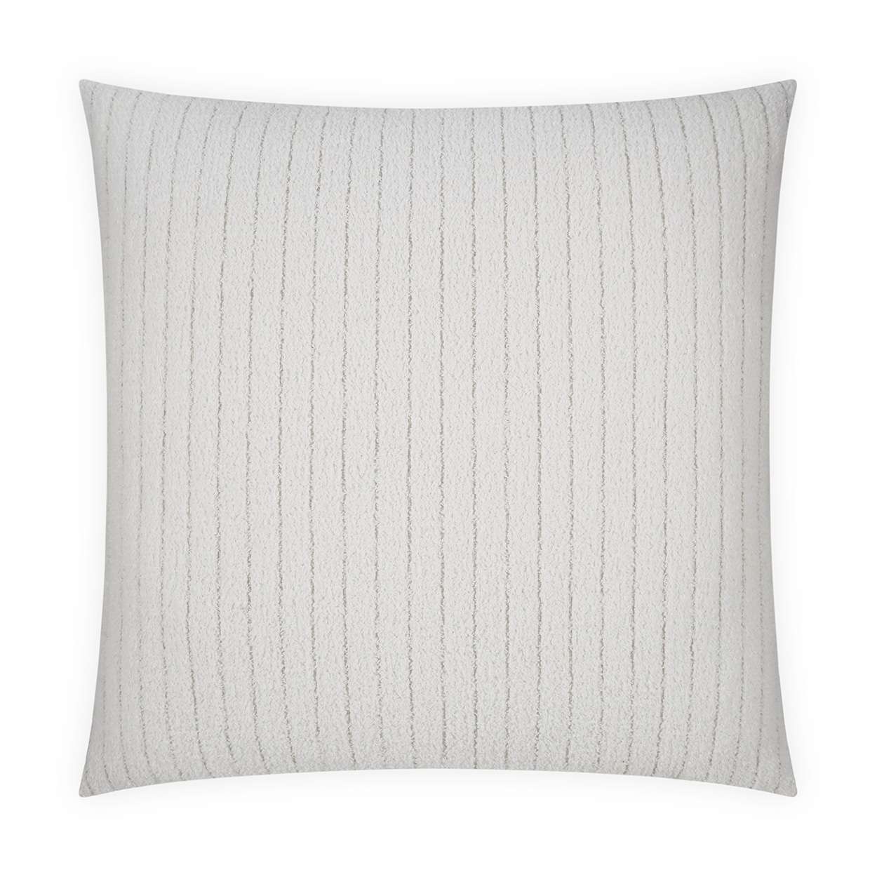 D.V. Kap Garamond Handmade White Cotton Throw Pillow