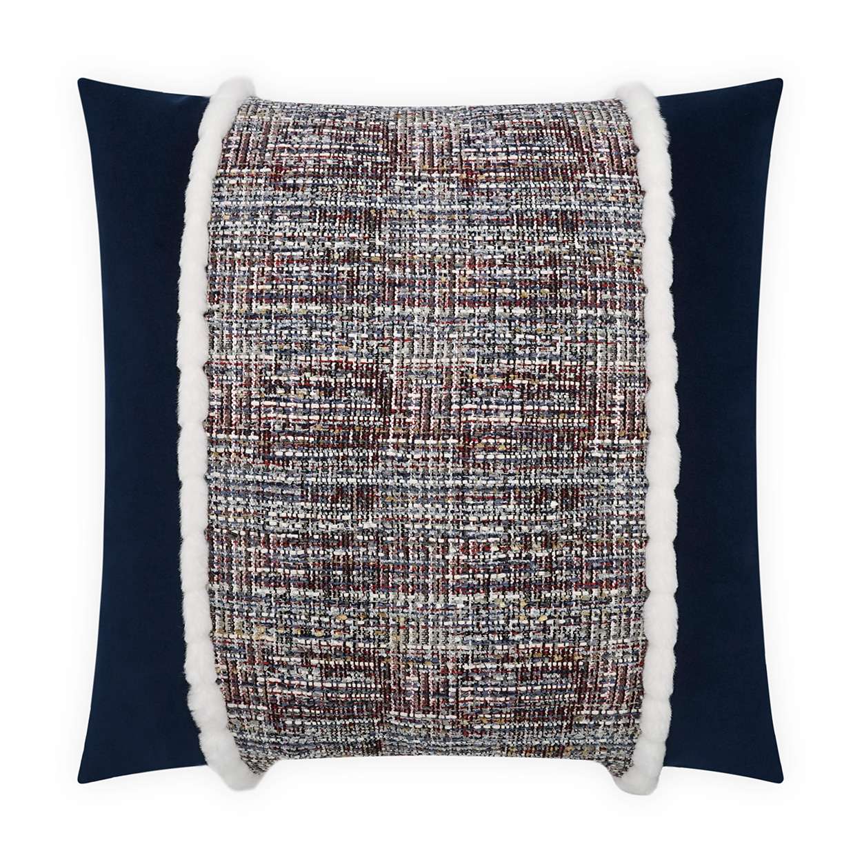 Underwood Center Handmade Cotton Throw Pillow