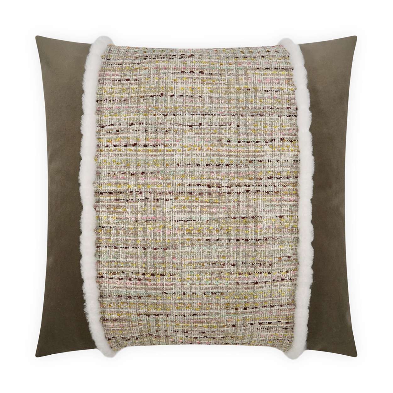 Underwood Center Handmade Cotton Throw Pillow