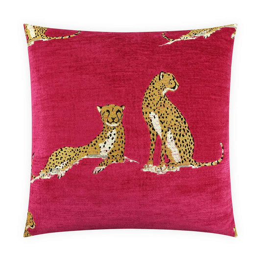 D.V. Kap Big Iris Handmade Cotton Throw Pillow